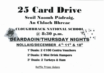 Imeachtaí @ Scoil Naomh Pádraig, An Chloch Bhreac.